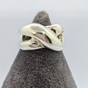 Infinity Knot Design Ring Silver 925 Unisex